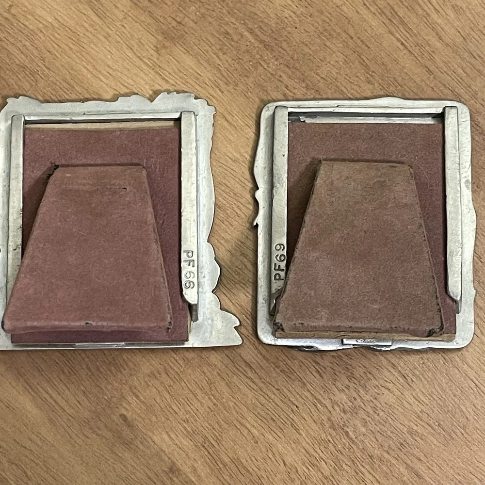 Vintage 1988 Seagull Floral Picture Frames PF 66 / PF 69 Small Romantic Set Of 2